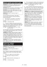 Preview for 116 page of Makita HS010G Instruction Manual