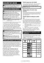 Preview for 47 page of Makita HS010GZ Instruction Manual