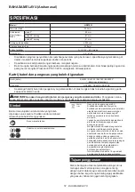 Preview for 57 page of Makita HS010GZ Instruction Manual