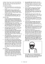 Предварительный просмотр 74 страницы Makita HS010GZ Instruction Manual