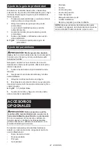 Preview for 97 page of Makita HS011G Instruction Manual