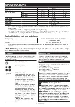 Preview for 2 page of Makita HS011GM101 Instruction Manual