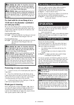 Preview for 16 page of Makita HS012G Instruction Manual