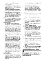 Preview for 11 page of Makita HS012GD201 Instruction Manual