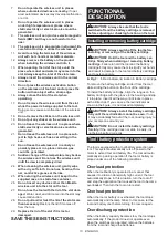 Preview for 13 page of Makita HS012GD201 Instruction Manual