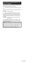 Preview for 19 page of Makita HS012GD201 Instruction Manual