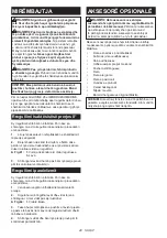 Preview for 48 page of Makita HS012GD201 Instruction Manual