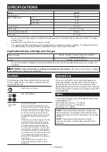 Preview for 2 page of Makita HS012GZ Instruction Manual