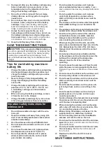 Preview for 8 page of Makita HS012GZ Instruction Manual