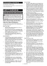 Preview for 3 page of Makita HS0600/1 Instruction Manual