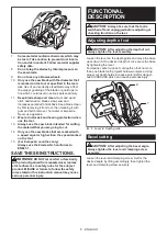 Preview for 6 page of Makita HS0600/1 Instruction Manual