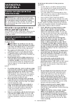 Preview for 13 page of Makita HS0600 Instruction Manual