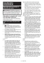 Предварительный просмотр 32 страницы Makita HS0600 Instruction Manual