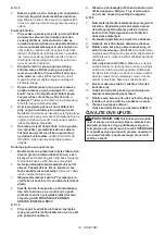 Preview for 33 page of Makita HS0600 Instruction Manual