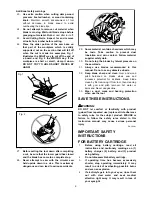 Preview for 6 page of Makita HS300D Instruction Manual
