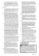 Предварительный просмотр 13 страницы Makita HS301D Instruction Manual