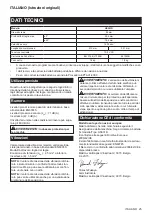 Preview for 25 page of Makita HS301D Instruction Manual