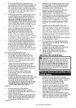 Предварительный просмотр 17 страницы Makita HS301DWAE Instruction Manual