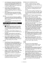 Preview for 8 page of Makita HS6600 Instruction Manual