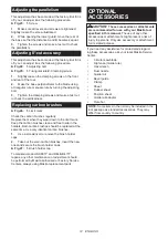 Preview for 12 page of Makita HS6600 Instruction Manual