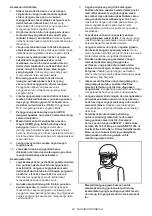 Предварительный просмотр 22 страницы Makita HS6600 Instruction Manual