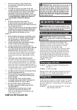 Preview for 25 page of Makita HS6600 Instruction Manual