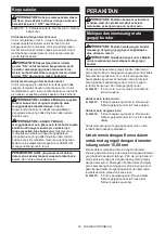 Preview for 26 page of Makita HS6600 Instruction Manual