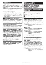 Preview for 34 page of Makita HS6600 Instruction Manual