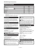 Preview for 6 page of Makita HS6601 Instruction Manual