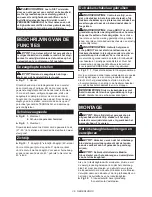 Preview for 36 page of Makita HS6601 Instruction Manual