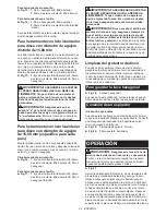 Preview for 44 page of Makita HS6601 Instruction Manual