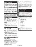 Preview for 52 page of Makita HS6601 Instruction Manual