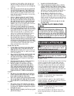 Preview for 68 page of Makita HS6601 Instruction Manual