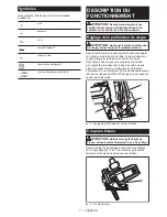 Предварительный просмотр 17 страницы Makita HS7010 Instruction Manual