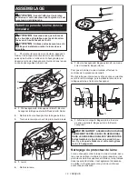 Предварительный просмотр 19 страницы Makita HS7010 Instruction Manual