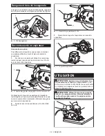 Предварительный просмотр 20 страницы Makita HS7010 Instruction Manual