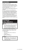 Предварительный просмотр 50 страницы Makita HS7101J Instruction Manual