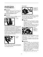 Предварительный просмотр 27 страницы Makita HS7600 Instruction Manual