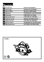 Preview for 1 page of Makita HS7601 Instruction Manual