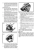 Preview for 7 page of Makita HS7601 Instruction Manual