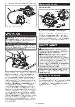 Preview for 10 page of Makita HS7610 Instruction Manual