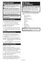 Preview for 11 page of Makita HS7611 Instruction Manual