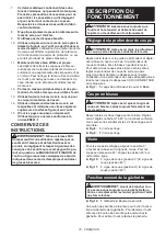 Предварительный просмотр 15 страницы Makita HS7611J Instruction Manual