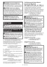 Preview for 23 page of Makita HS7611J Instruction Manual