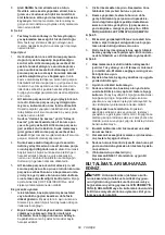 Preview for 68 page of Makita HS7611J Instruction Manual