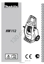 Preview for 2 page of Makita HW 112 Manual