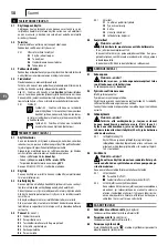 Preview for 58 page of Makita HW 121 Manual