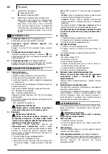 Preview for 62 page of Makita HW 130 Instructions Manual