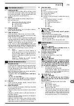 Preview for 73 page of Makita HW 130 Instructions Manual