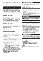 Preview for 19 page of Makita HW001GZ Instruction Manual